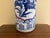 Vintage Chinoiserie Blue and White Porcelain Umbrella Stand For Sale - Image 9 of 13