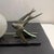 1930s Art Deco Marble, Soft Metal and Glass Italian Table Lamp For Sale - Image 10 of 11