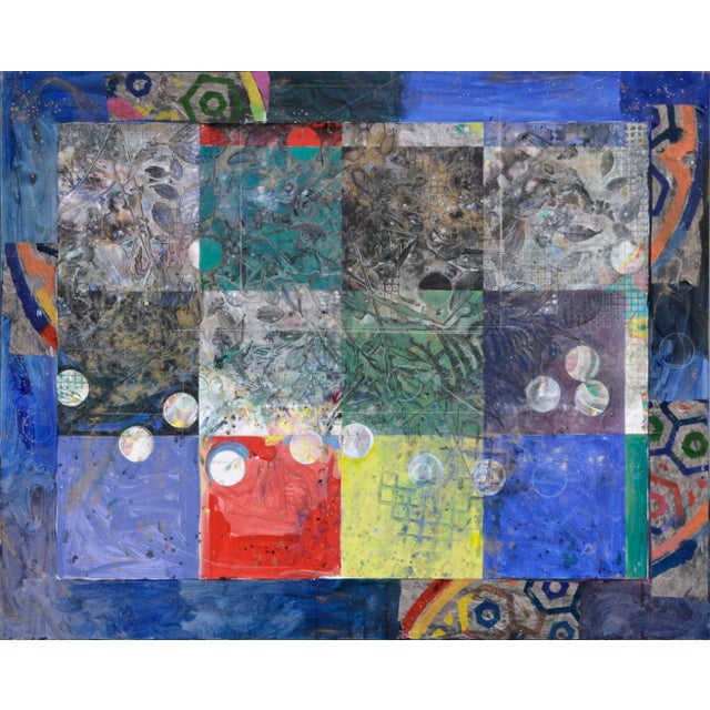 Leroy Parker "Hey Did We Scratch?" Abstract Expressionist Composition 1997 For Sale