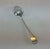1980s Silver Large Serving Spoon & Fork (Two Pieces), Rattail For Sale - Image 9 of 12