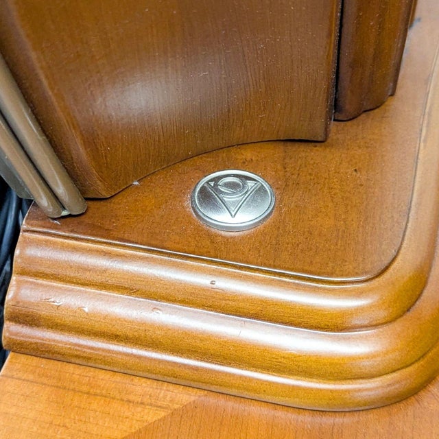 Michael Amini Elegant Wood Dresser With Mirror and Multiple Drawers For Sale - Image 11 of 13