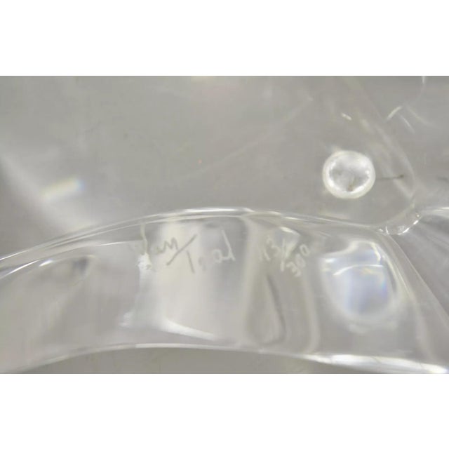 Plastic Late 20th Century Vintage Van Teal Mid Century Sculptural Lucite Acrylic Couple Sculpture For Sale - Image 7 of 12