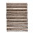 Mid 20th Century Handwoven Tribal Modern Stripe Kilim – Wool Flatweave Art Rug -4' X5' 7'' For Sale