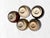 Late 20th Century Japanese Studio Pottery Yunomi & Sake Cups in Earth Tone Glazes - Set of 5 For Sale In Los Angeles - Image 6 of 9