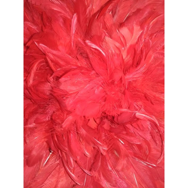 Mid-Century Modern Juju Hat Red of 24" - 60 Cm For Sale - Image 3 of 6
