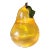 Vintage Mid Century Lucite Yellow Pear Fruit For Sale