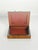 Brown 20th Century Brass, Glass and Burl Wood Box, France For Sale - Image 8 of 15