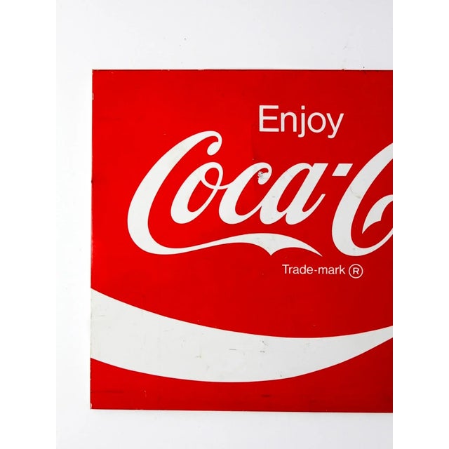 Vintage Coca-Cola Sign For Sale - Image 10 of 13