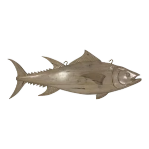 Six Foot Carved Wood Tuna Fish
