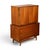 Mid-Century Modern Young Manufacturing Concave Vintage Mid Century Modern Highboy Dresser C. 1960s, Attrbuted For Sale - Image 3 of 12