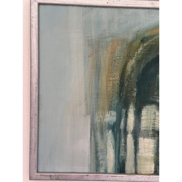 Sven A, Thatched Roof House, 1950s, Oil Painting on Canvas, Framed For Sale - Image 8 of 15