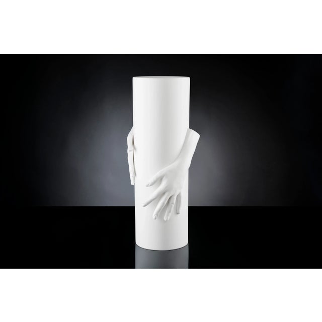 Italian Ceramic Hand Vase by Marco Segantin for VGnewtrend For Sale - Image 4 of 5