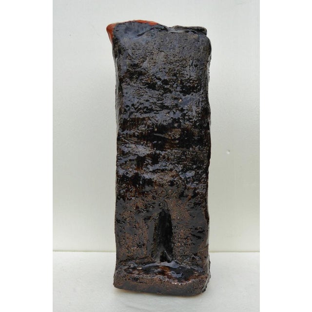 Belgian Brutalist Cubist Clown Sculpture in Ceramic, 1960s For Sale - Image 4 of 7