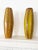 Pair of 1970s Glazed Leaf Vases by Zamoar Metalworks For Sale - Image 9 of 9