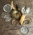 Antique Horn and Brass Desk Standish or Smoking Set For Sale - Image 9 of 10