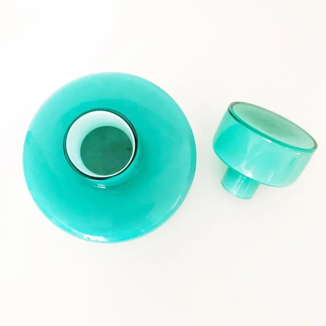 Bottle with Vintage Cap from Vistosi, 1960s For Sale - Image 4 of 6