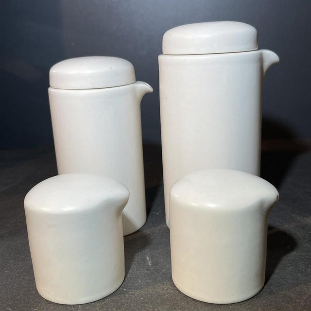 Italian GresLine Table Set in Ceramic by Franco Pozzi, 1960s, Set of 6 For Sale - Image 9 of 15