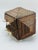 Antique Tramp Art Box With Porcelain Feet For Sale - Image 4 of 9