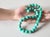 Amazonite Beaded Necklace, 18-Inch, Silver-Gilded Amazonite Clasp For Sale In Cleveland - Image 6 of 10