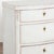 Gray 19th Century Gray Danish Bow Front Small Chest of Three Drawers or Nightstand For Sale - Image 8 of 13