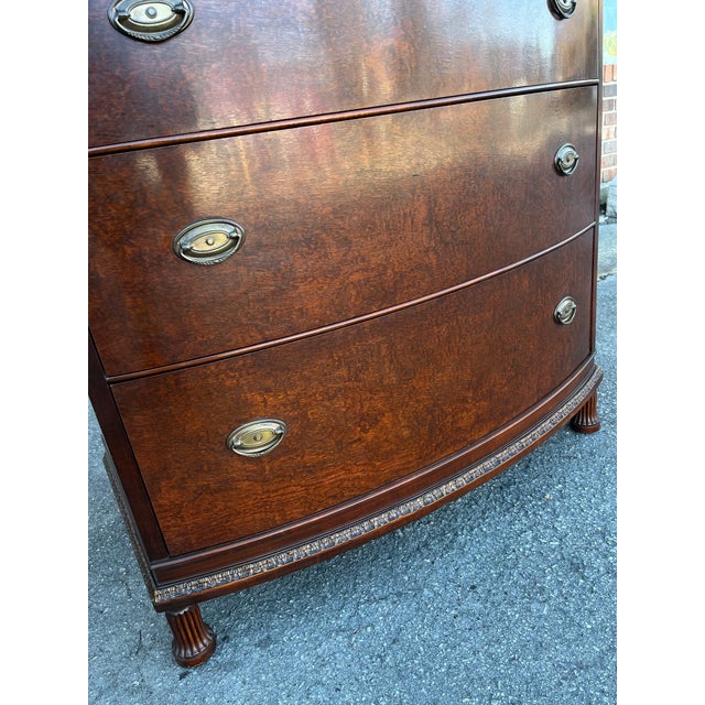 Romweber Bowfront Chest of Drawers For Sale - Image 6 of 12