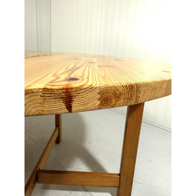 Large Drop-Ear Dining Table attributed to Karin Mobring for Ikea, 1970s For Sale - Image 13 of 18
