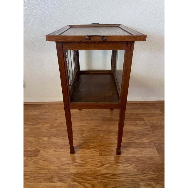 Wood 19th Century Dutch Tea Display Cabinet For Sale - Image 7 of 17