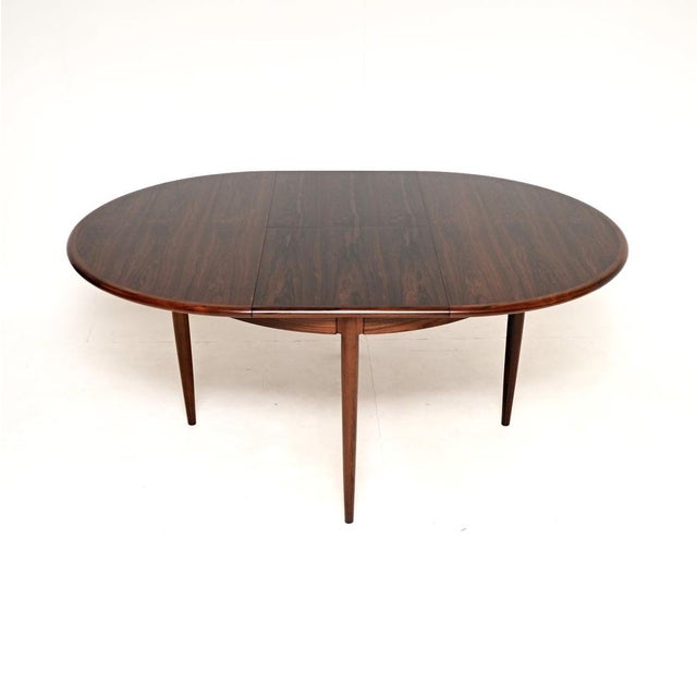 Mid-Century Modern Vintage Danish Extending Dining Table by Niels Moller from J.L. Møllers, 1960s For Sale - Image 3 of 15