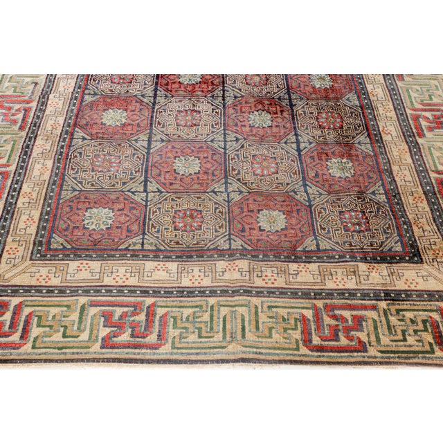 Doris Leslie Blau Antique Chinese Silk Rug For Sale In New York - Image 6 of 7
