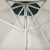 Mint Mojito 9' Patio Umbrella, Dark Green & Cream, Set of 2 For Sale - Image 4 of 5