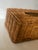 Rustic 1970s Rattan Tissue Box Cover For Sale - Image 3 of 9