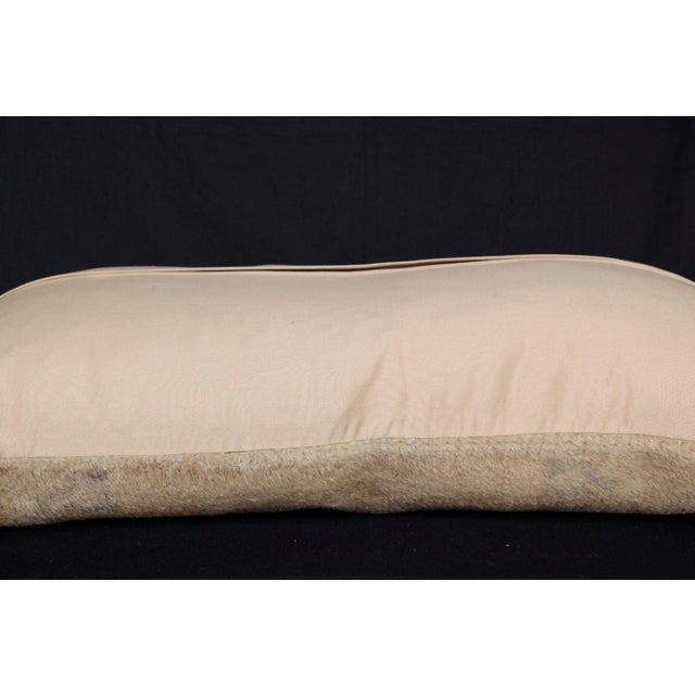 Handwoven Decorative Oushak Rug Lumbar Pillow Cover -16'' X 33'' For Sale - Image 11 of 11