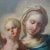 Austrian School Artist, Madonna and Child with St. John & Pomegranate, 18th Century, Oil on Canvas, Framed For Sale - Image 4 of 10