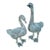 1990s Pair of Life Size Garden Geese For Sale