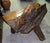 1920s 20th Century Bench in Olive Wood and Driftwood, Asia, 1920s For Sale - Image 5 of 9
