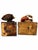Textile Late 20th Century Mexican Folk Art Papier-Mâché Market Figures With Basket and Jug — Pair For Sale - Image 7 of 7