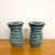 Abstract Vintage Abstract Ceramic Candle Holders For Sale - Image 3 of 6
