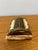 Metal Vintage Bone and Brass Velvet Lined Trinket Box For Sale - Image 7 of 8