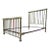 Antique Brass Double Bed Frame Circa 19th Century For Sale