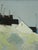 Mid-Century Modern 'Cliffside Houses' Swedish Original Coastal Landscape Oil Painting, Framed For Sale - Image 9 of 13