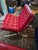Mid-Century Modern Attributed Knoll Barcelona Chair & Matching Ottoman – Early 1960s Chrome Frame, Custom Red Leather, Laurel Canyon Provenance For Sale - Image 3 of 15