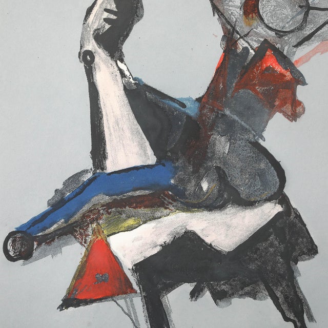 1970s Marino Marini Mid-Century Etching, Drypoint & Aquatint From Shakespeare Series Edition 8/50 For Sale - Image 5 of 12