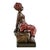 1900 - 1909 Emmanuel Villanis, Art Nouveau Sculpture of Seated Girl, 1900, Metal For Sale - Image 5 of 9