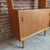 Oak Bookcase with Sliding Doors, Denmark, 1960s For Sale - Image 4 of 5