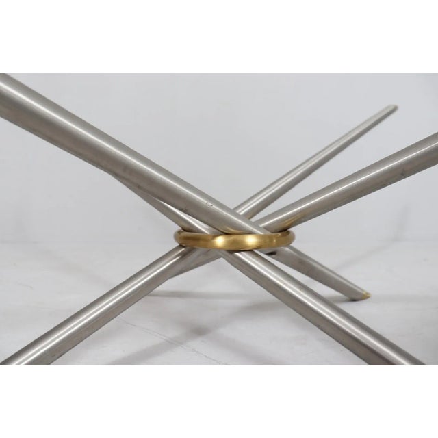 Silver Coffee Table by Peter Draenert, 1980s For Sale - Image 8 of 9