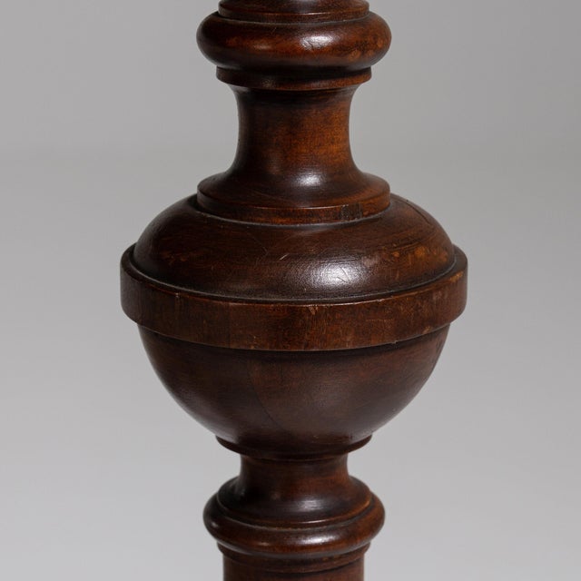 19th Century France Rich Mahogany Mahogany Side Table For Sale - Image 11 of 11