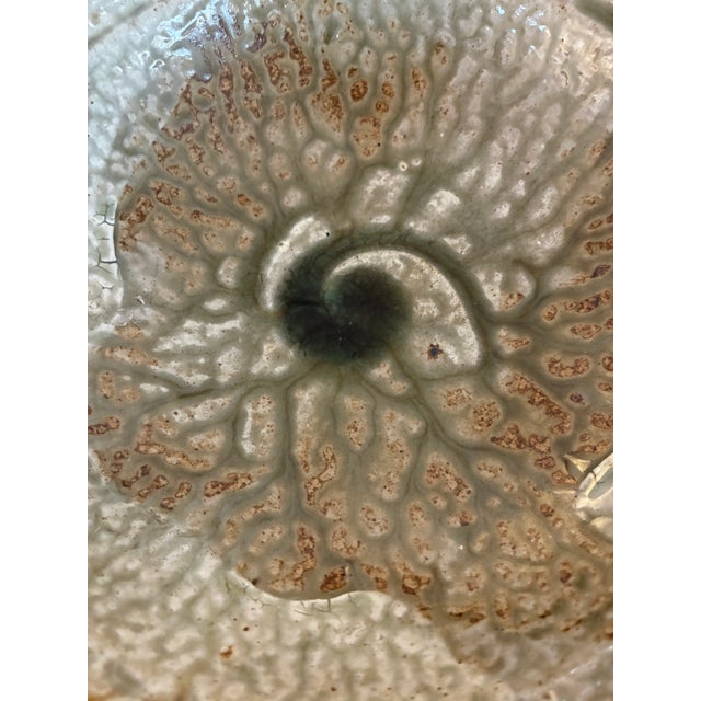 Vintage Green Studio Ceramic Pottery Bowl For Sale - Image 10 of 11