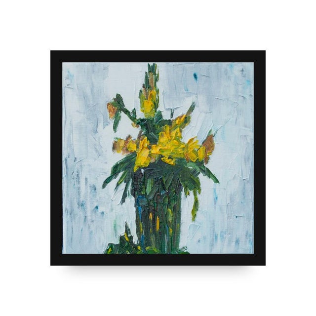 Early 21st Century Natalia Vypritskaia, Sunny Bouquet, Oil on Canvas For Sale - Image 5 of 7