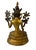 Asian Large Antique Nepali Gilt Bronze Green Tara Sculpture, Late 18th–Early 19th Century For Sale - Image 3 of 12