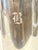 Antique Art Deco Silver Plate Cocktail Shaker With Monogram B For Sale - Image 12 of 12